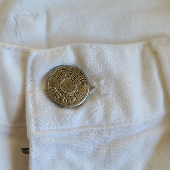 J. CREW Woman's Bootcut Jean's, Size: 29S Color: White - Picture 7 of 16
